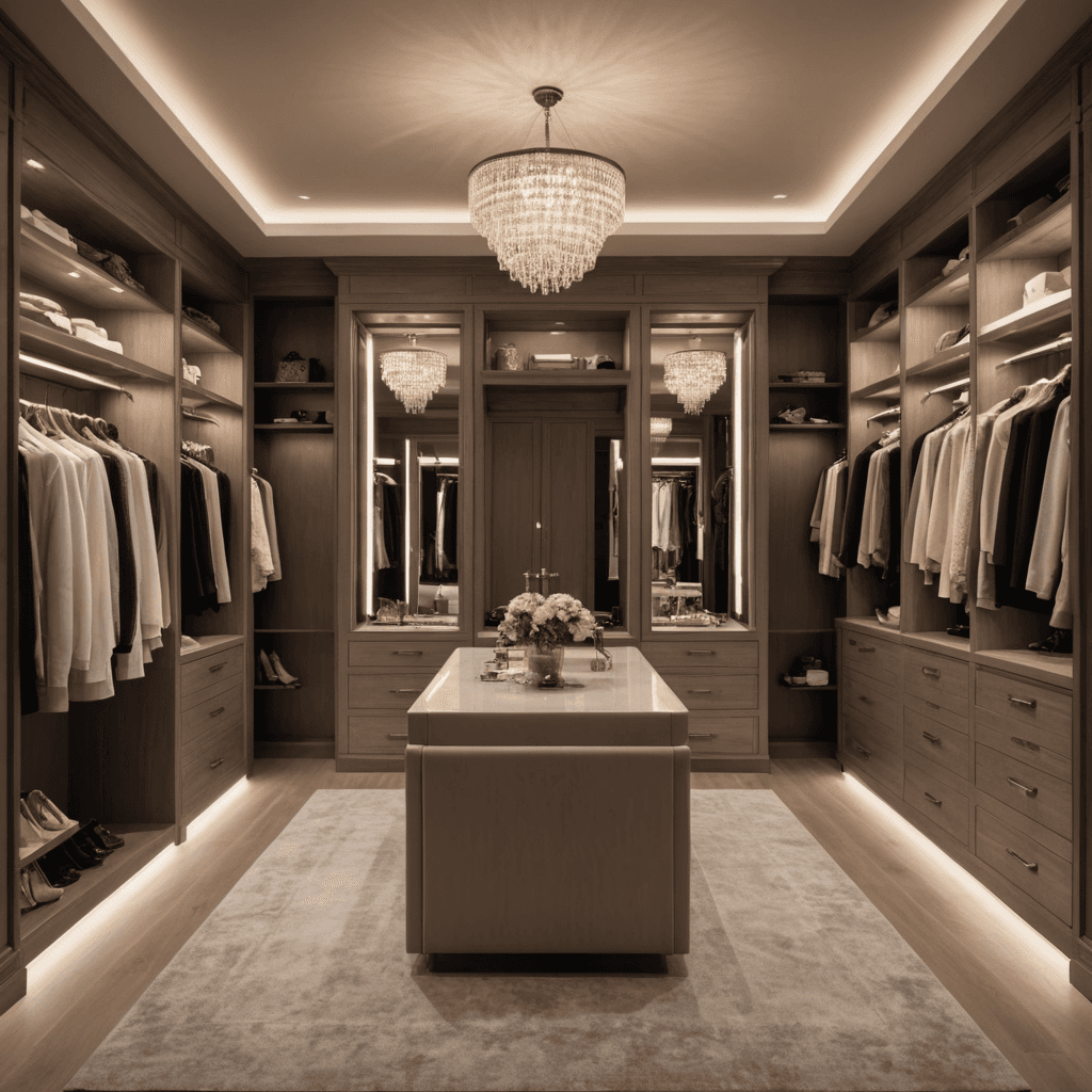 تصاميم خزائن ملابس مبتكرة بمساعدة الذكاء الاصطناعي و نصائح