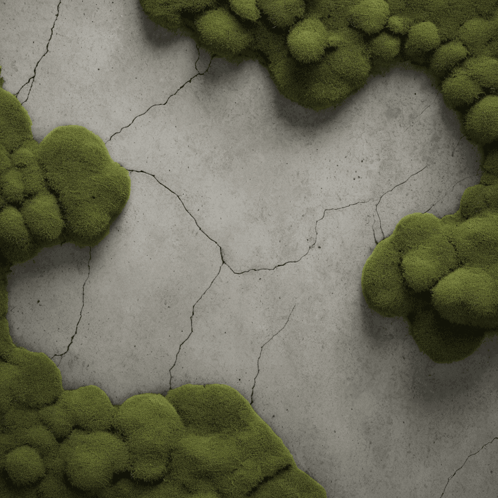 خلفية خرسانية ناعمة مع شقوق دقيقة